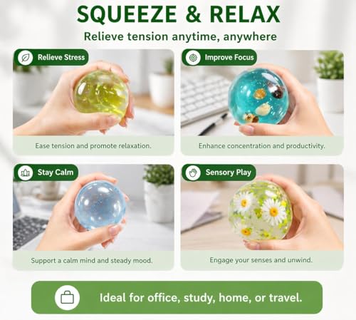 Image of Taba Squishy, Squeeze Fidget Adults Stress Relief Cute Adults Taba Squishy for Boys Girls Birthday Party Gifts, Blue Seashell Design, Office Desk Decoration (Blue B)