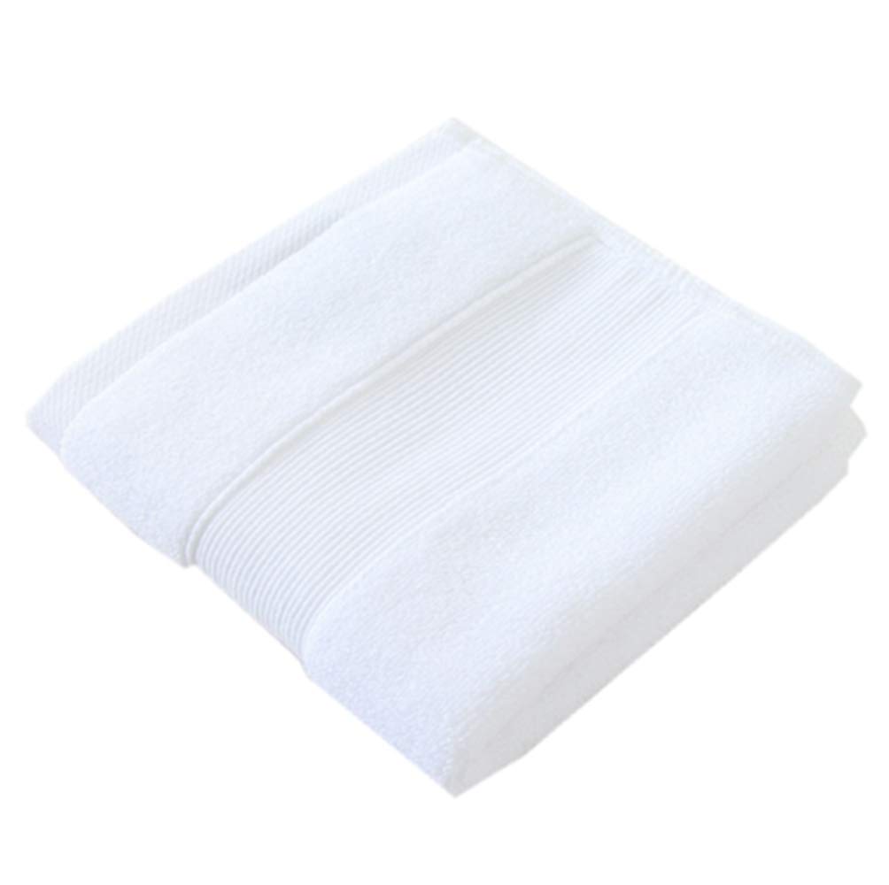100% Cotton Luxury Bathroom Towels Bath Towels Set Hotel & Spa Turkish Cotton Hand Towels for Bathroom Fade Resistant, Highly Absorbent 14" x 30" (White)