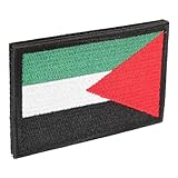 NIYANGLE Accesorio de Brazalete Parche Bordado de Bandera Palestina para Ropa y Mochilas Adecuado para Eventos y Celebraciones
