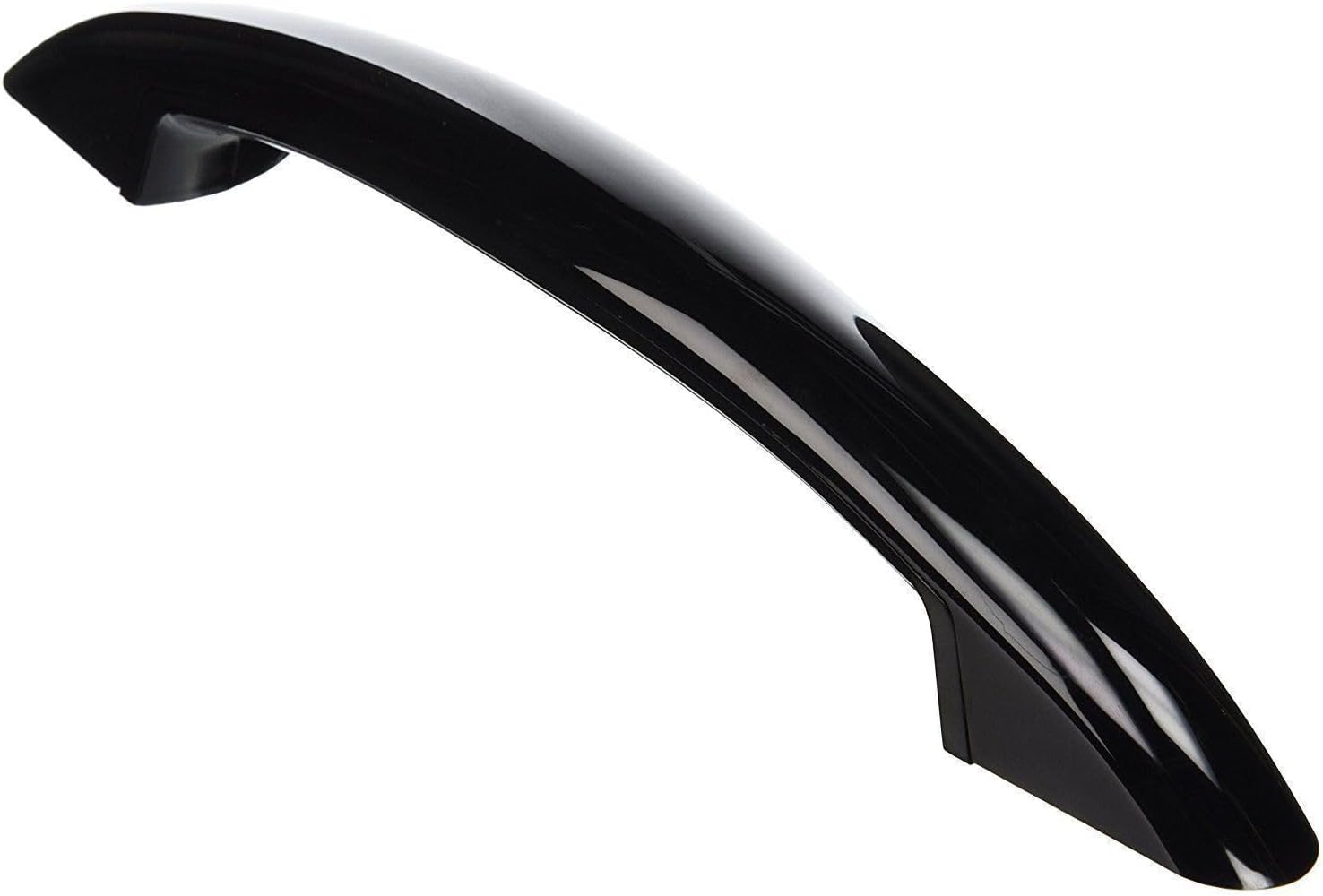 Microwave Oven Door Handle Replacement - Black Modern Brushed Stainless Steel Pull Handle - Fits EMO3000HBB01, EMO3000HBB02, EMO3000HBB03, EMO3000HBB04, EMO3000HBB05, EMO4000JBB01