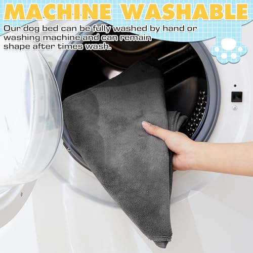 Image of Fanfanwin 67 Inch Large Waterproof Dog Crate Mat, Pet Plush Blanket for Extra Large Dogs, Non-Slip Crate Liner, Machine Washable(Only Mat)