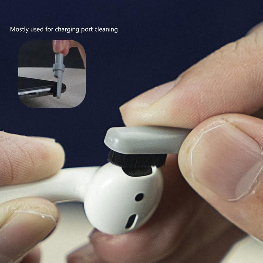 Earbuds Cleaning Pen Brush Cleaner Kit Keyboard Tool Screen Wipe Cloth