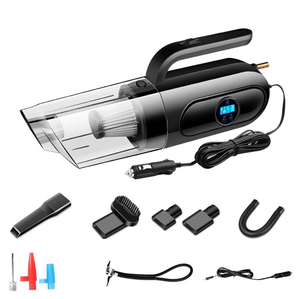 Pour aspirateur de voiture avec gonfleur de pneu