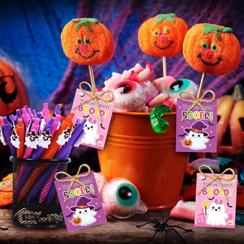Set de 54 bolígrafos de gel Halloween colores surtidos Eaasty miniatura 6