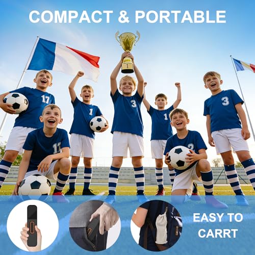 Image of Ball Pump for Sports Balls, Electric Basketball Pump with 2 Needles &1 Air Nozzle, Digital Display Pressure Gauge, Fast Inflation, Ball Pump for Basketball Soccer Football Volleyball