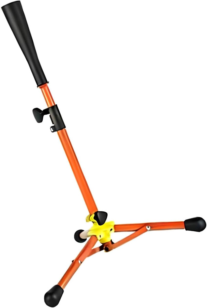 Portables Tripods Batting Tees Set with Ground Stakes and Carry Bag for Ages 3-8 Baseball Softball Practices Rebounds Rubber Hitting Pad