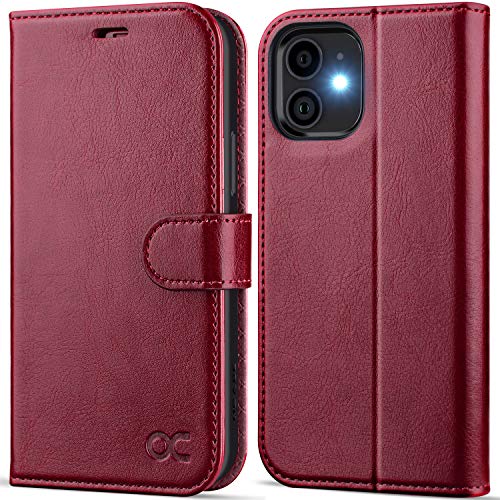Etui coque iPhone 12 Pro portefeuille antichoc avec fentes pour cartes RFID