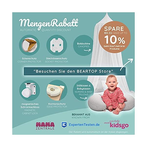 Premium Backofen Kindersicherung von BEARTOP | weiß & schwarz | hitzeresistenter 3M VHB Kleber | mit Doppelsicherung… – Bild 7