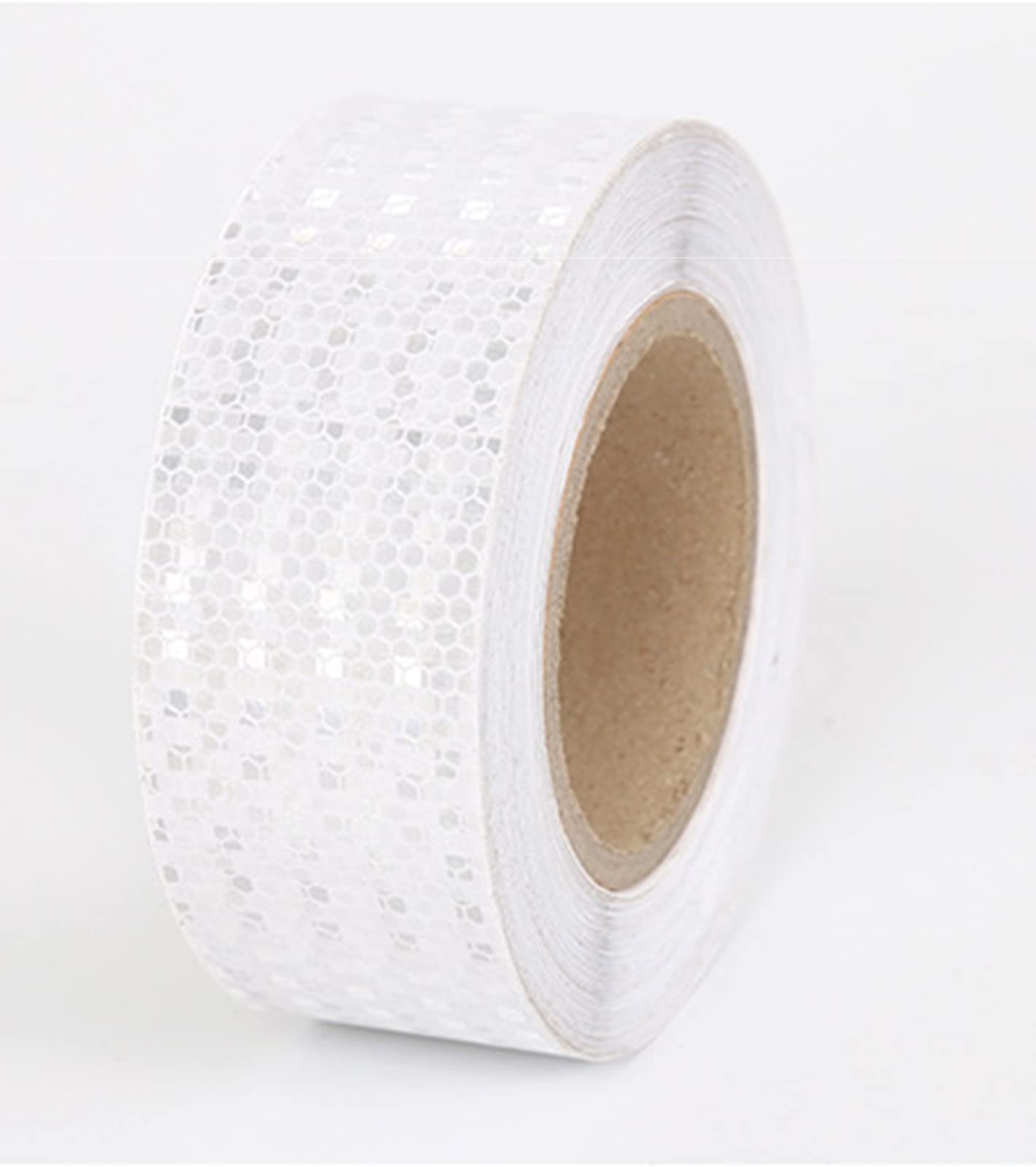 10 Rolle Reflektorband,5CM×8M Reflektorband Selbstklebend,Reflektorband Mit Wabenmuster,Warnklebeband Conspicuity Nacht Reflektor Streifen Tape,Warnband Für Fahrrad, Wagen, Caravan,H