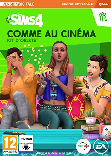 Les Sims 4 - Kit d'Objets Comme au Cinema | Téléchargement PC - Code Origin