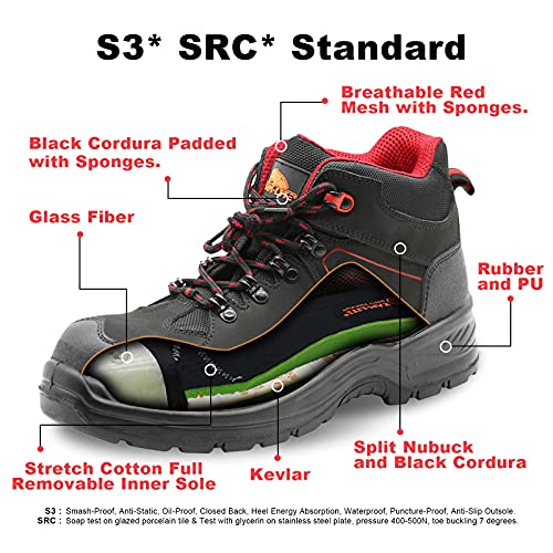 KAM-LITE - Scarponi da lavoro impermeabili da