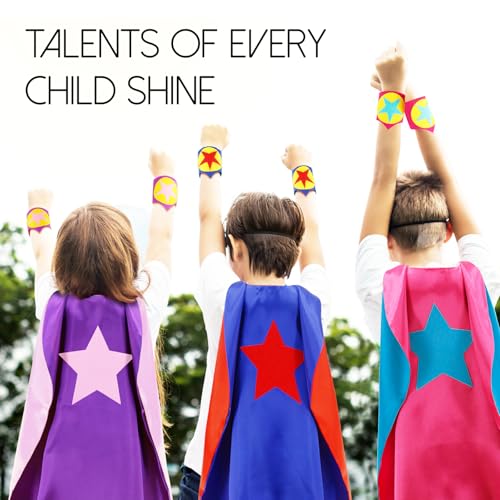 Irolewin Kids-Superhero-Cape And Mask For Boys-Girls Super Hero Dress-Up Costumes As Children Birthday Party Gifts Favors thumb #5