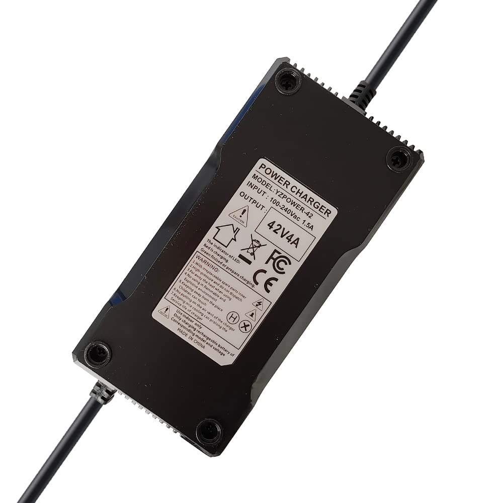 Amazon | Abakoo 42V 4A バッテリー充電器アダプター 36Vリチウム 