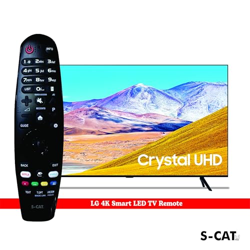 Image of S-CAT Compatible with Lg Tv Magic Remote Model MR18BA Non Voice Command and No Pointer WebOS Android 4K Smart TV Remote Control (Match Old Remote Exactly, in case of Any Issues Contact Customer Care)