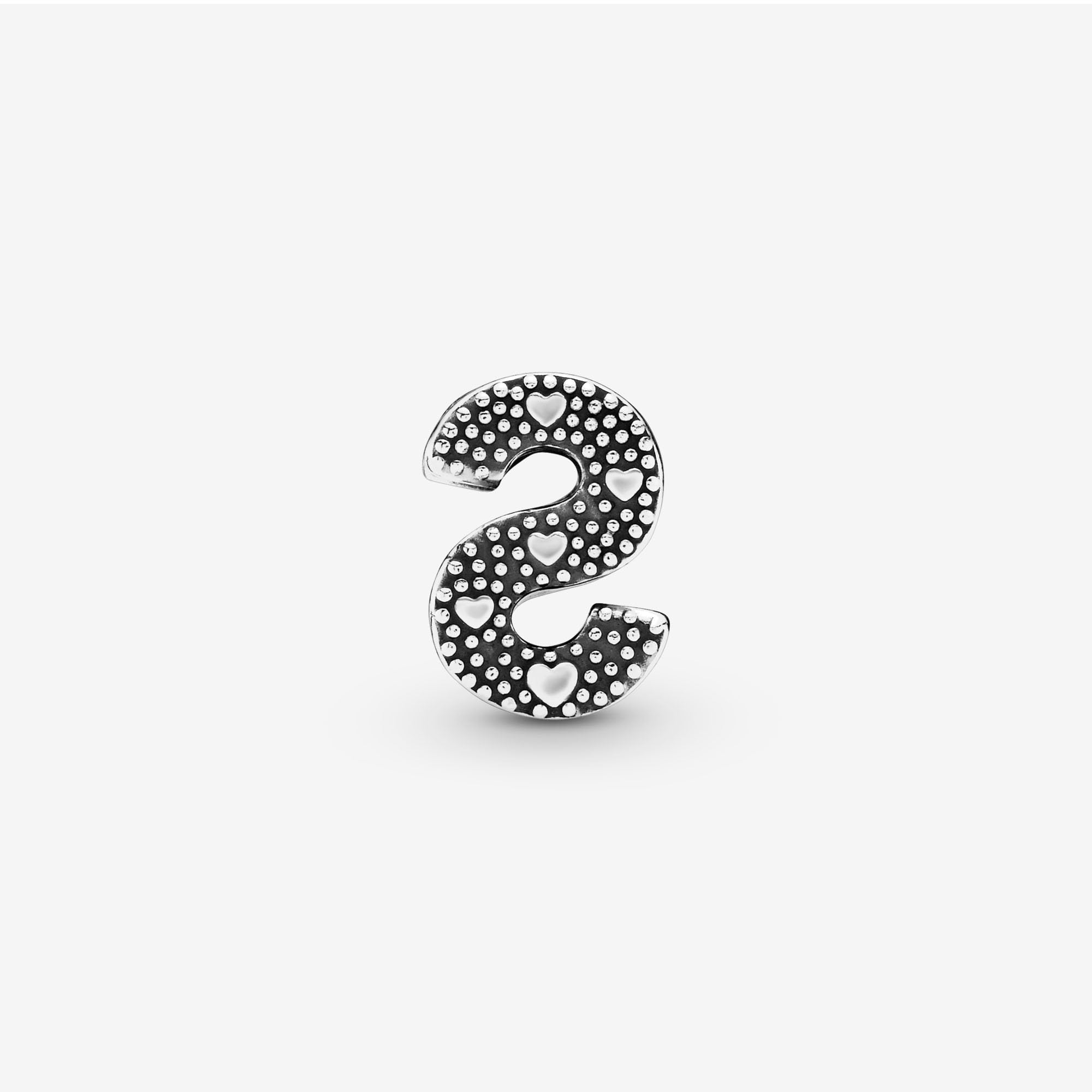 PANDORA Charm 797473 mujer plata letra S