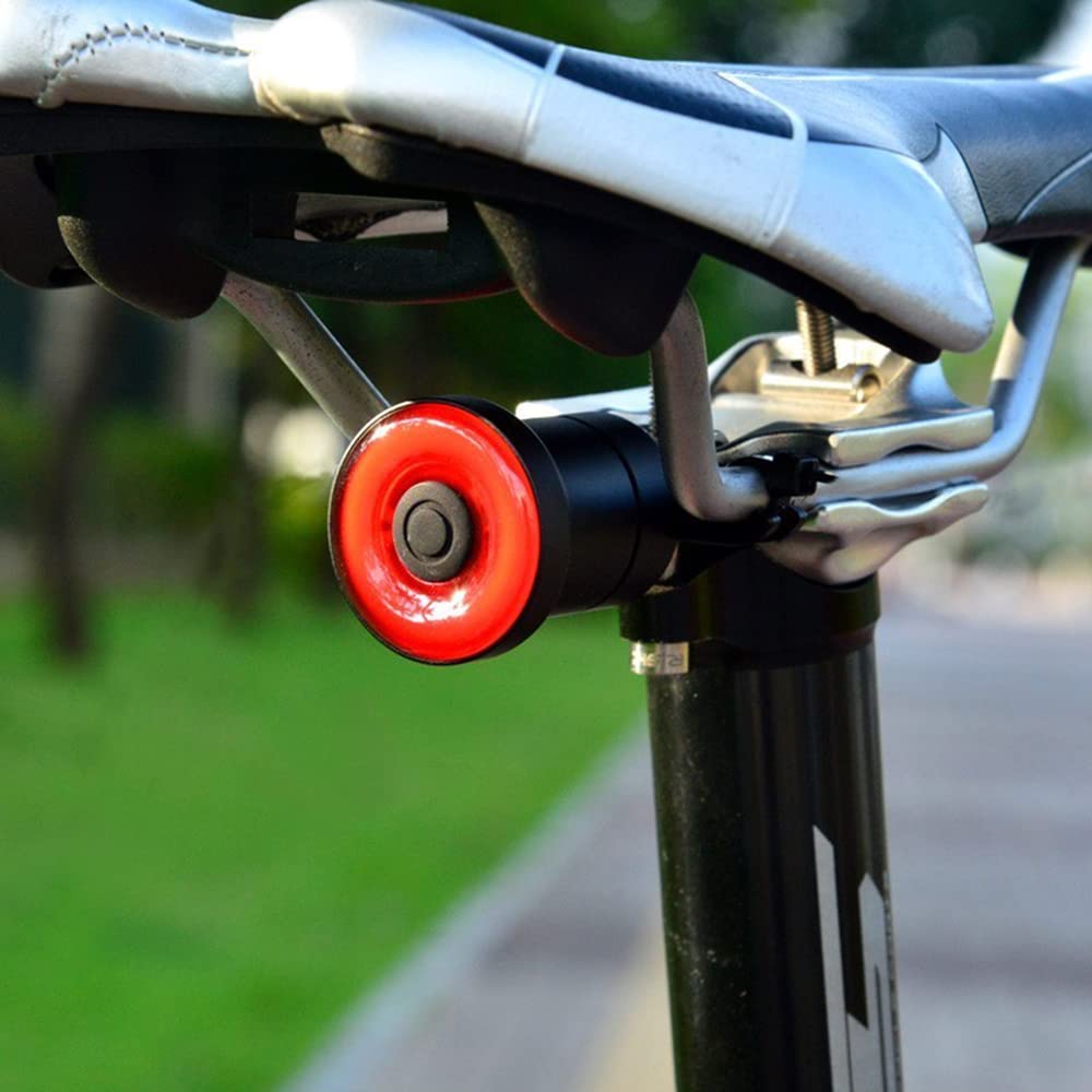 Luce Posteriore a LED per Bicicletta, Torcia per Avvio/Arresto Automatico, sensore di frenata, Impermeabile IPX6, Ricarica USB, Luce Posteriore