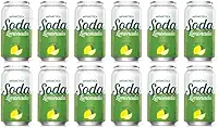 Soda Limonada Refrigerante Zero Pack Com 12 Latas De 350Ml