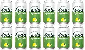 Soda Limonada Refrigerante Zero Pack Com 12 Latas De 350Ml