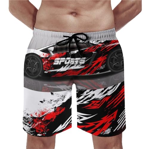 Maillot de bain de séchage rapide pour homme idéal pour la plage avec cordon de serrage S