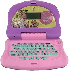 Candide, Laptop Infantil, Barbie Charm Tech, Brinquedo Educativo - Bilíngue