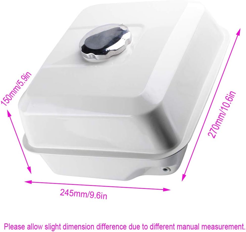 17510-ZE2-801ZC Fuel Tank for Honda GX340 GX390 Engine Replaces 17510-ZE3-020ZA 17510ZE3020ZA by TOPEMAI