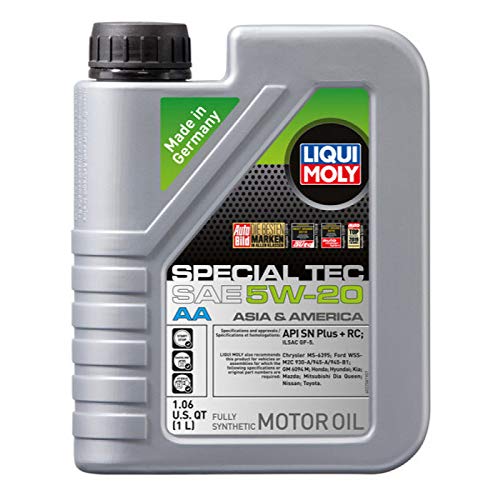 Liqui Moly Special Tec AA SAE 5W-20 | Fully Synthetic Motor Oil | 1 Liter | SKU: 2258 | Pack of 6