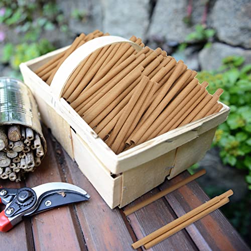 Gueevin 400 Pcs Mason Beehive Tubes 6 Inch Long x 5/16" Diameter Cardboard Beehive Nesting Tubes Nesting Paper Inserts for Outdoor Beekeeper's Garden House Hotel Condo Nest by Gueevin - Image 5