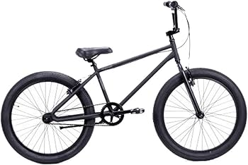 BMXバイク 24 インチ 黒 マットブラック BMX 24インチ マットブラック 8割完成車 送料無料 : BMXピスト自転車の