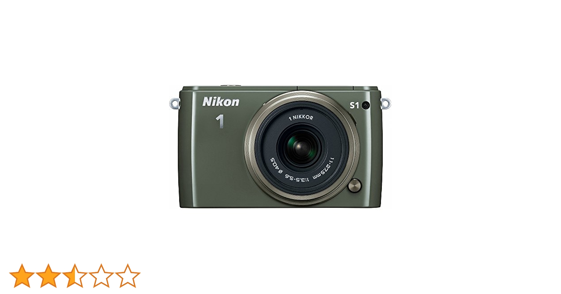 Amazon | Nikon 1 S1 10.1 MP HDデジタルカメラ11-27.5mm VR 1