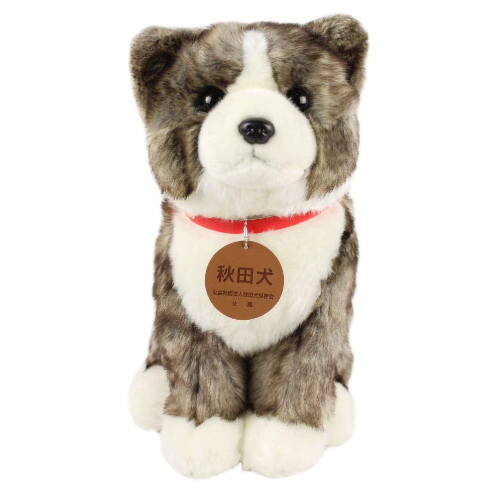 Amazon.co.jp: キュート販売 秋田犬虎毛L D0021 H37×W20×D40cm : おもちゃ