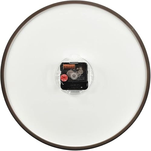 Miniatura 7 de Acrylic Clock Retro Blue White Roses 11.9 Inch Round Wall Clock for Garage Workshop Silent Art for Bathroom Living Room Farmhouse