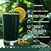 NaturaleBio Spirulina Pulver 100g. Natürliches und rohes Spirulina-Algen Pulver. Vegan und rein. In Tropischen Regionen Asiens kultiviert. Ideal für Getränke, Smoothies und Rezepte.