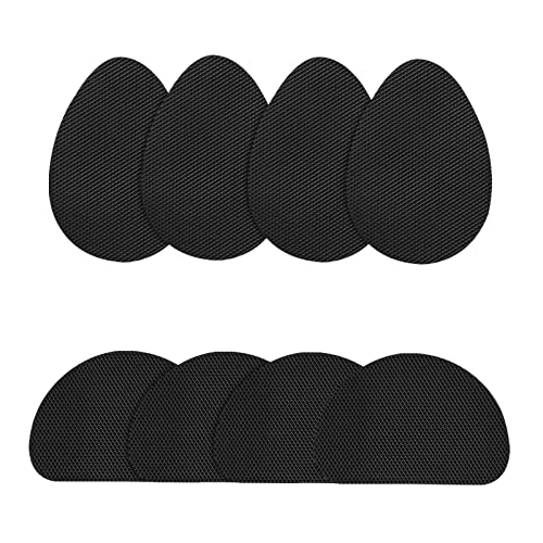 WLLHYF 4 pares de almohadillas para el talón, almohadillas antideslizantes y autoadhesivas para proteger la suela de los zapatos y prevenir las ampollas en los pies de las mujeres y los hombres.