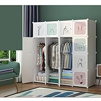 Amazon｜クローゼッ ワードローブ 衣類収納 洋服収納棚 - 組み立て簡単