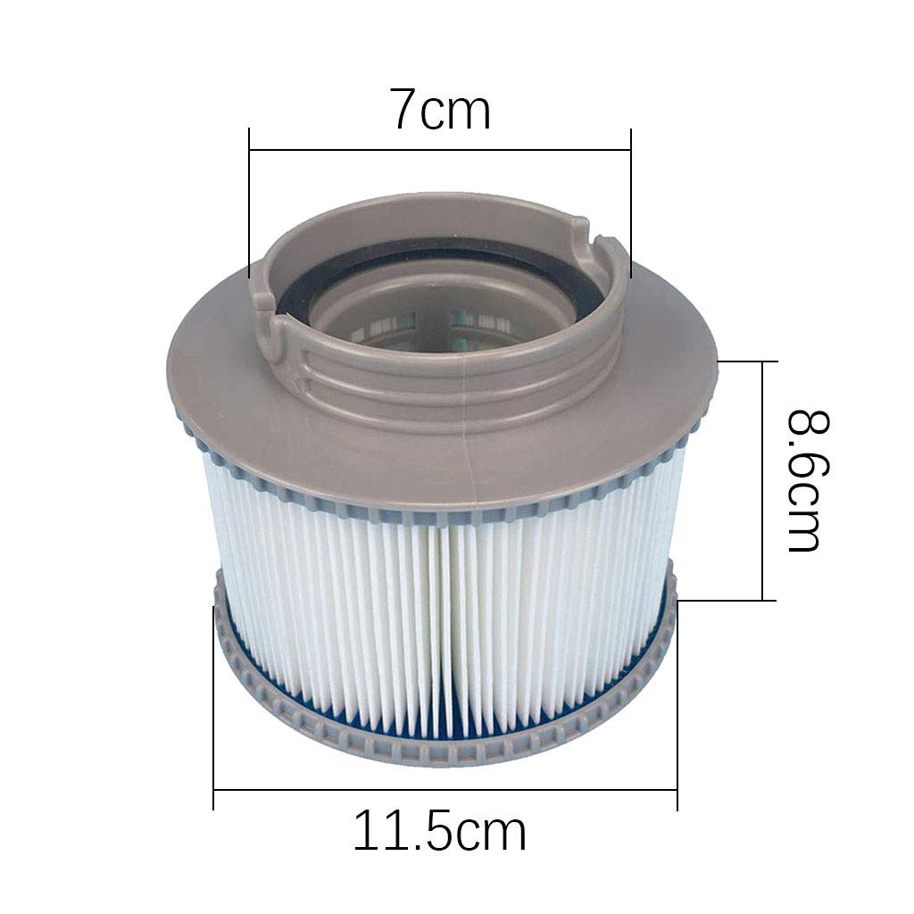WuYan Wymienne wkłady filtrujące do wanien z hydromasażem do MSPA FD2089, pompa filtrująca do filtrów MSPA do basenów i spa