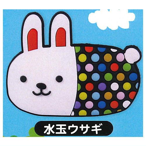 Amazon | ウサコレフレンズ ラバーミラーマスコット [2.水玉