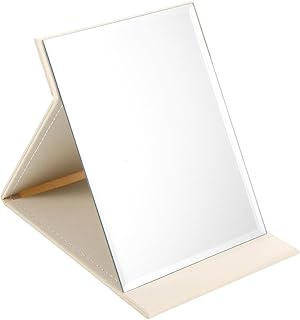 DOITOOL Espejo de maquillaje plegable, mesa d...