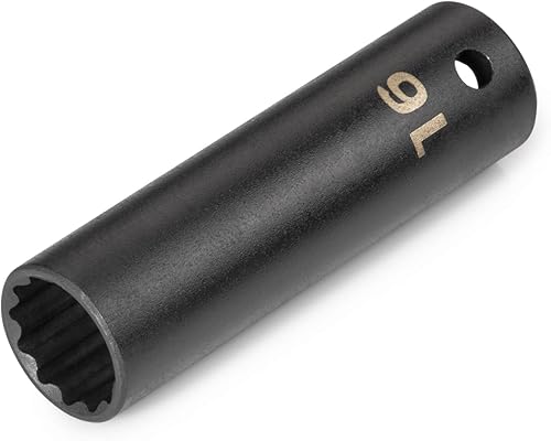 Miniatura 39 de TEKTON Encastre de 1/2 pulgada x 9/16 pulgadas de profundidad 12 puntos de impacto SID23214 Profundo