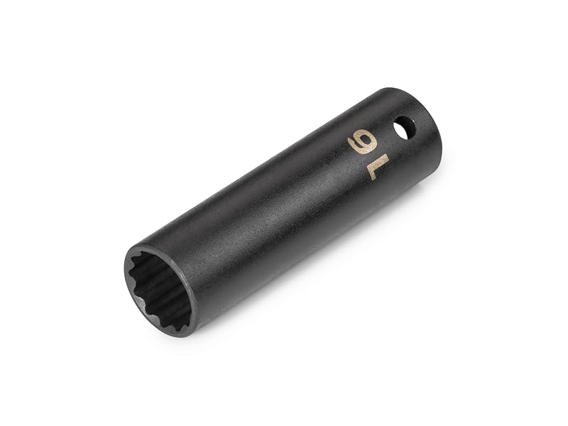 Soquete de Impacto TEKTON com Encaixe de 12,7 mm (1/2 pol.) e 16 mm, 12 Pontos, Profundo SID23316