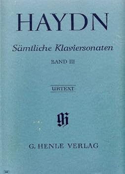 Samtliche Klaviersonaten Band III (Complete Piano Sonatas Volume III)