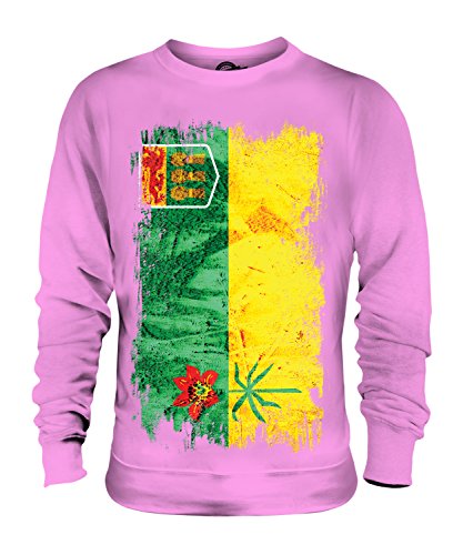 Sweat Saskatchewan grunge Candymix pull molletonné intemporel pour homme et femme