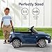 Best Choice Products Kids 12V Electric Ride On Car Officially Licensed Ford Mustang w/Parent Control, LED Lights, 2 Speeds, Bluetooth - Blue