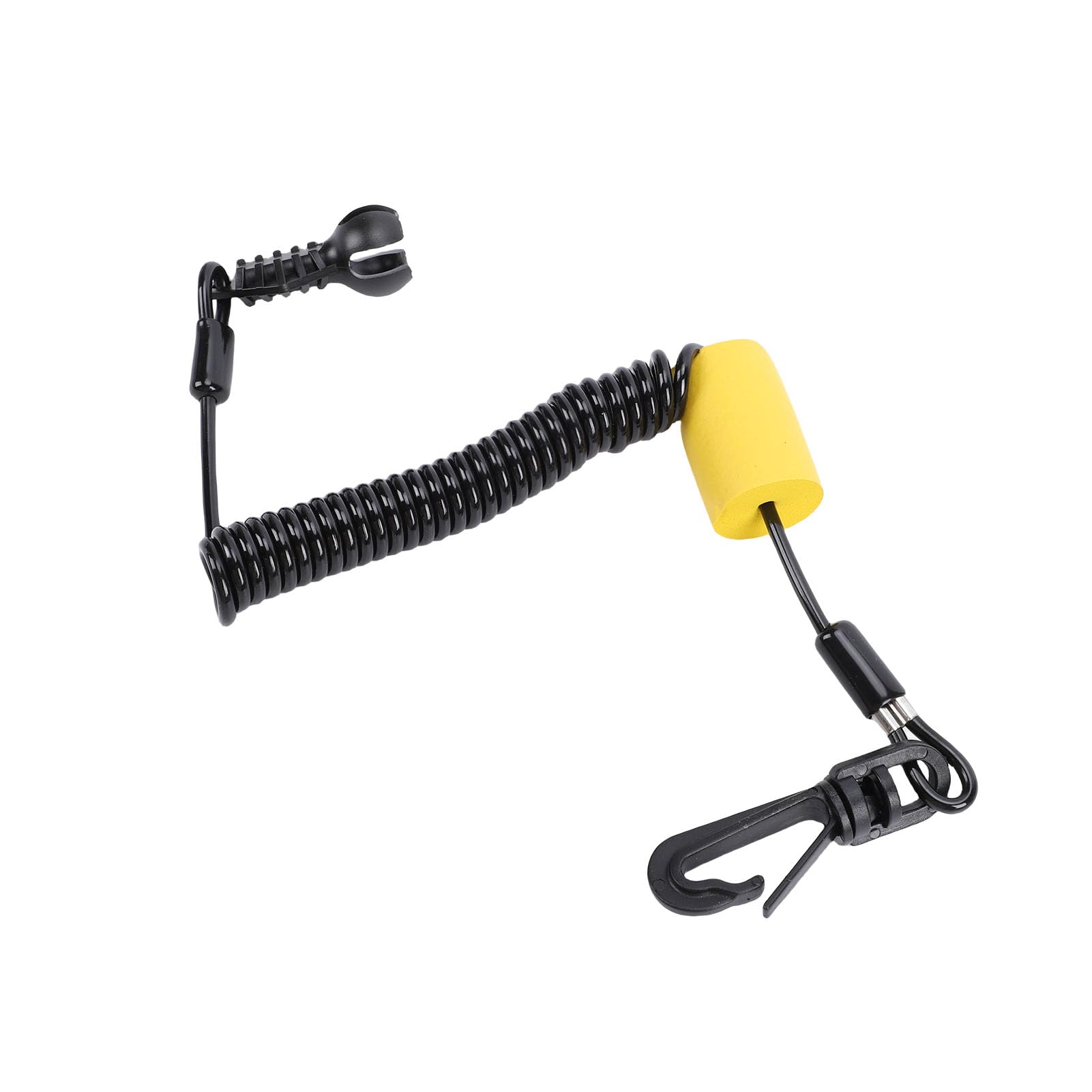 Qcwwy Chiave con Cordino di Sicurezza per 900, Cavo a Spirale con Portachiavi per Moto d'Acqua e