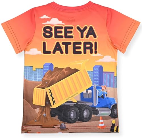 Blippi Boys Short Sleeve T-Shirt for Infant and Toddler2