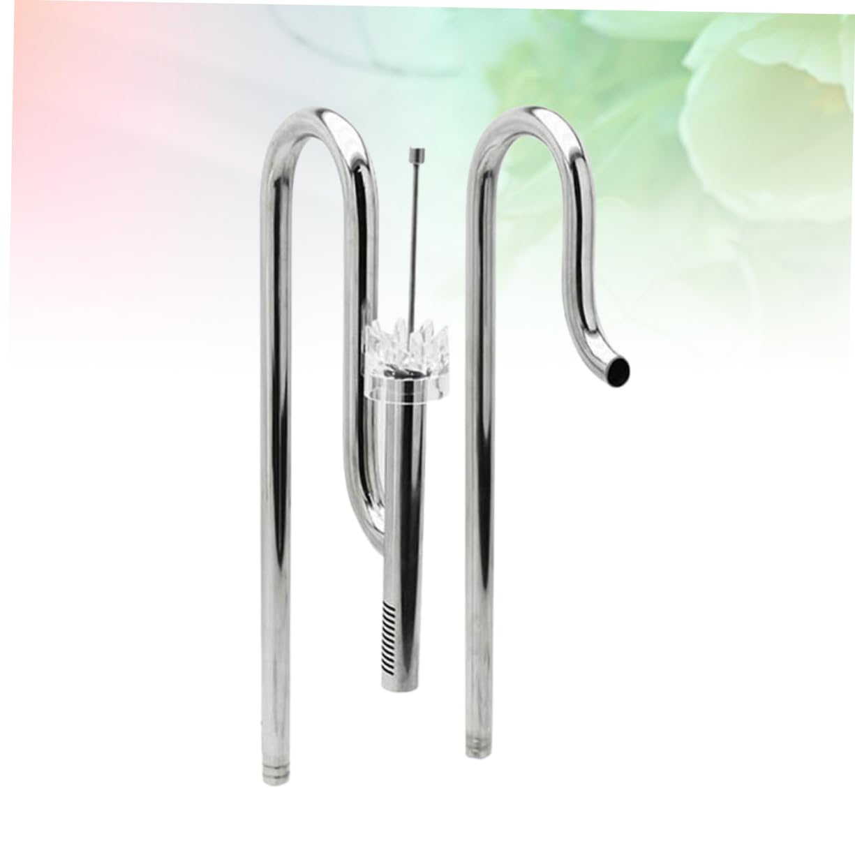 Happyyami Edelstahl Wasserrohr Für Aquarien Verstellbare Einlass Und Auslassleitung Zur Ölentfernung Rostfreies Design Für Einfache Installation Und Wartung Für Fischbecken Und Aquarien