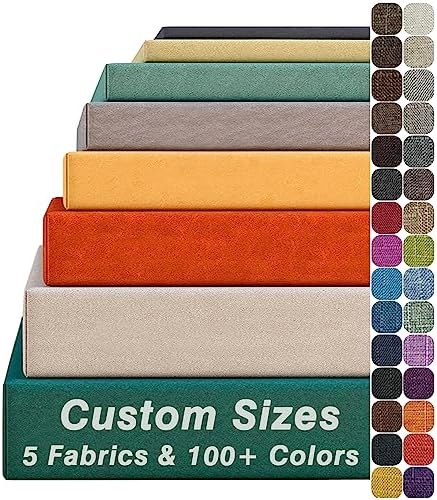 Custom Size Bench Cushion,window seat cushions indoor,Bench Cushions for Indoor Furniture,70D Thickened Foam Bay Window Cushion,Custom Outdoor Waterproof Cushion,Garden Patio Non-Slip Bottom Bench Pad