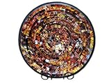  Deko - Schale Glasmosaik rund mix farbig 20cm