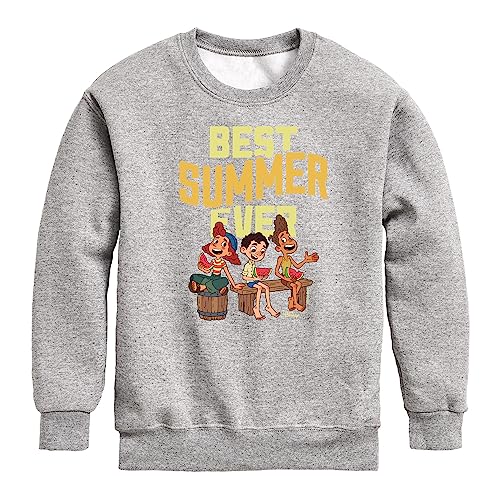 Disney Luca - Best Summer Ever - Toddler and Youth Crewneck Fleece Sweatshirt