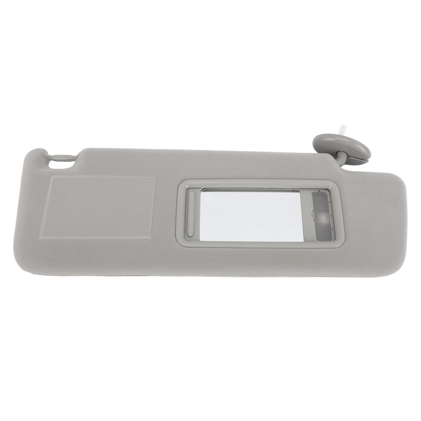Visiera Parasole per Auto Visiera Laterale in ABS Grigio con Specchio e Luce per Dal 2002 Al 2010 Protezione Antiabbagliamento Solare per la Guida Quotidiana in Viaggio e Pendolarismo