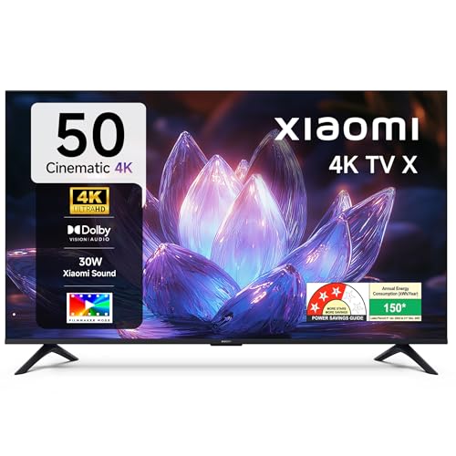 Image of Xiaomi 126 cm (50 Inches) X Series 4K Ultra HD Smart Google TV L50MB-AIN